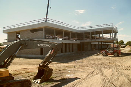 Construção do Palácio do Cunene
