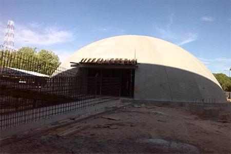 Construção da Casa da Cultura